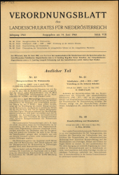 Verordnungsblatt für den Dienstbereich des niederösterreichischen Landesschulrates 19650614 Seite: 1