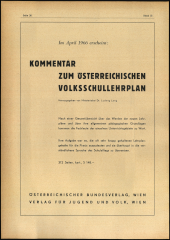 Verordnungsblatt für den Dienstbereich des niederösterreichischen Landesschulrates 19660315 Seite: 6