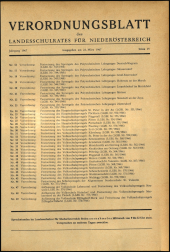 Verordnungsblatt für den Dienstbereich des niederösterreichischen Landesschulrates 19670322 Seite: 1