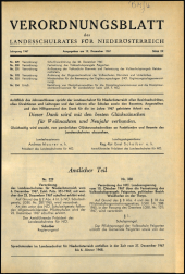 Verordnungsblatt für den Dienstbereich des niederösterreichischen Landesschulrates 19671219 Seite: 1