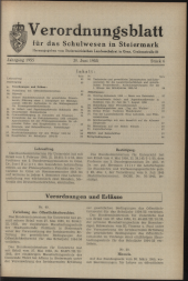 Verordnungsblatt für das Schulwesen in Steiermark 19550620 Seite: 1