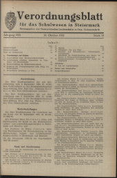 Verordnungsblatt für das Schulwesen in Steiermark 19551020 Seite: 1