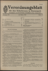 Verordnungsblatt für das Schulwesen in Steiermark 19571020 Seite: 1