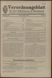 Verordnungsblatt für das Schulwesen in Steiermark 19571120 Seite: 1