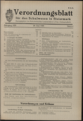 Verordnungsblatt für das Schulwesen in Steiermark 19590620 Seite: 1