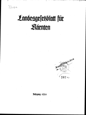 Übersicht: Titelblatt