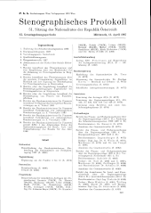 Übersicht: Protokolle (51.-100. Sitzung)