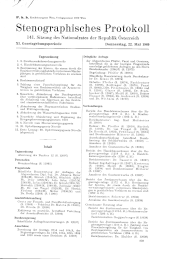 Übersicht: Protokolle (141.-175. Sitzung)