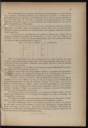 Verordnungsblatt für den Dienstbereich des k.k. Ackerbau-Ministeriums. Red. im k.k. Ackerbau-Ministerium 18760310 Seite: 7