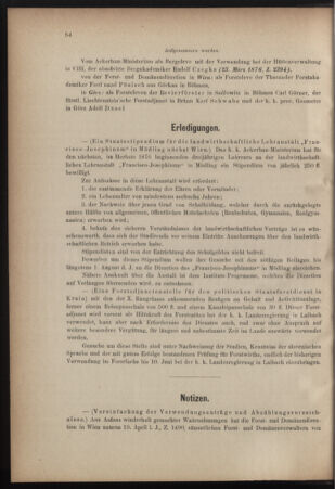 Verordnungsblatt für den Dienstbereich des k.k. Ackerbau-Ministeriums. Red. im k.k. Ackerbau-Ministerium 18760501 Seite: 6