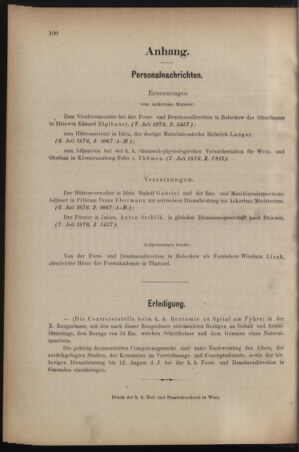 Verordnungsblatt für den Dienstbereich des k.k. Ackerbau-Ministeriums. Red. im k.k. Ackerbau-Ministerium 18760720 Seite: 4