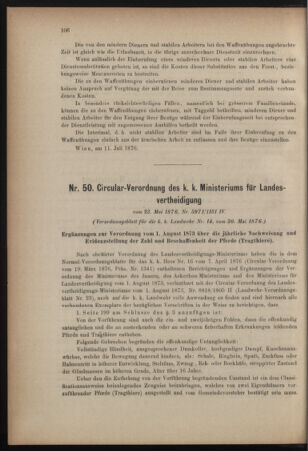 Verordnungsblatt für den Dienstbereich des k.k. Ackerbau-Ministeriums. Red. im k.k. Ackerbau-Ministerium 18760723 Seite: 6