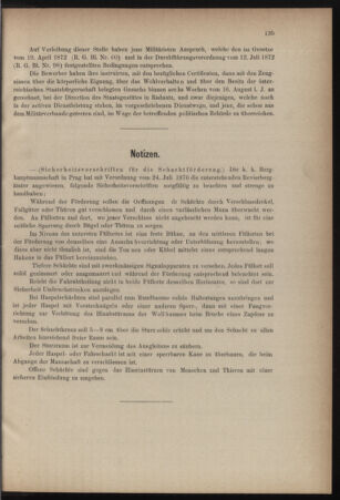 Verordnungsblatt für den Dienstbereich des k.k. Ackerbau-Ministeriums. Red. im k.k. Ackerbau-Ministerium 18760826 Seite: 11