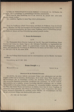 Verordnungsblatt für den Dienstbereich des k.k. Ackerbau-Ministeriums. Red. im k.k. Ackerbau-Ministerium 18761001 Seite: 11