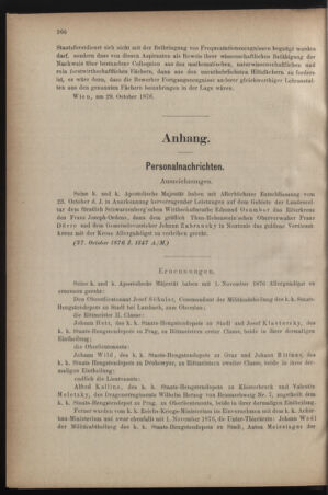 Verordnungsblatt für den Dienstbereich des k.k. Ackerbau-Ministeriums. Red. im k.k. Ackerbau-Ministerium 18761115 Seite: 2