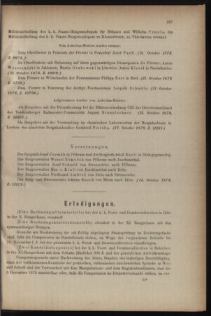 Verordnungsblatt für den Dienstbereich des k.k. Ackerbau-Ministeriums. Red. im k.k. Ackerbau-Ministerium 18761115 Seite: 3