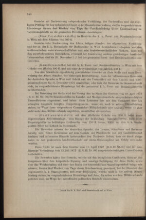 Verordnungsblatt für den Dienstbereich des k.k. Ackerbau-Ministeriums. Red. im k.k. Ackerbau-Ministerium 18761204 Seite: 4