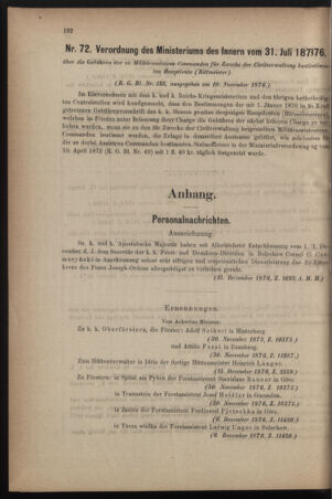 Verordnungsblatt für den Dienstbereich des k.k. Ackerbau-Ministeriums. Red. im k.k. Ackerbau-Ministerium 18761229 Seite: 12