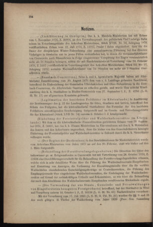 Verordnungsblatt für den Dienstbereich des k.k. Ackerbau-Ministeriums. Red. im k.k. Ackerbau-Ministerium 18761229 Seite: 14