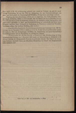 Verordnungsblatt für den Dienstbereich des k.k. Ackerbau-Ministeriums. Red. im k.k. Ackerbau-Ministerium 18761229 Seite: 15