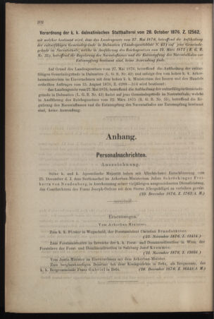 Verordnungsblatt für den Dienstbereich des k.k. Ackerbau-Ministeriums. Red. im k.k. Ackerbau-Ministerium 18761231 Seite: 6