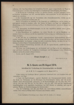 Verordnungsblatt für den Dienstbereich des k.k. Ackerbau-Ministeriums. Red. im k.k. Ackerbau-Ministerium 18770203 Seite: 2