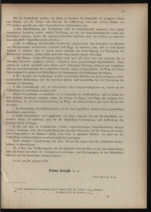 Verordnungsblatt für den Dienstbereich des k.k. Ackerbau-Ministeriums. Red. im k.k. Ackerbau-Ministerium 18770203 Seite: 3