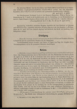 Verordnungsblatt für den Dienstbereich des k.k. Ackerbau-Ministeriums. Red. im k.k. Ackerbau-Ministerium 18770518 Seite: 4