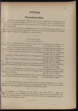 Verordnungsblatt für den Dienstbereich des k.k. Ackerbau-Ministeriums. Red. im k.k. Ackerbau-Ministerium 18770603 Seite: 5