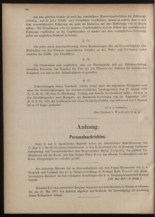 Verordnungsblatt für den Dienstbereich des k.k. Ackerbau-Ministeriums. Red. im k.k. Ackerbau-Ministerium 18770630 Seite: 4