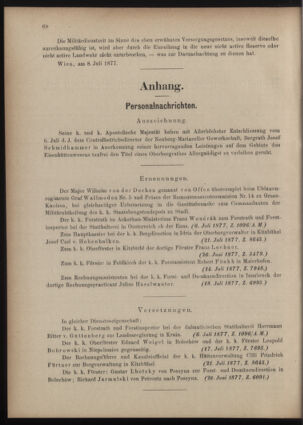 Verordnungsblatt für den Dienstbereich des k.k. Ackerbau-Ministeriums. Red. im k.k. Ackerbau-Ministerium 18770728 Seite: 2