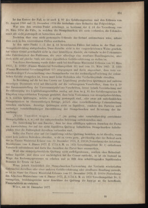 Verordnungsblatt für den Dienstbereich des k.k. Ackerbau-Ministeriums. Red. im k.k. Ackerbau-Ministerium 18771231 Seite: 13