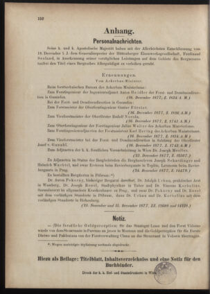 Verordnungsblatt für den Dienstbereich des k.k. Ackerbau-Ministeriums. Red. im k.k. Ackerbau-Ministerium 18771231 Seite: 14