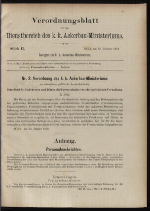 Verordnungsblatt für den Dienstbereich des k.k. Ackerbau-Ministeriums. Red. im k.k. Ackerbau-Ministerium