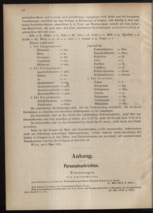 Verordnungsblatt für den Dienstbereich des k.k. Ackerbau-Ministeriums. Red. im k.k. Ackerbau-Ministerium 18780321 Seite: 2