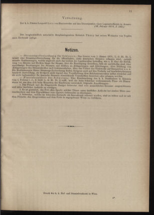 Verordnungsblatt für den Dienstbereich des k.k. Ackerbau-Ministeriums. Red. im k.k. Ackerbau-Ministerium 18780321 Seite: 3