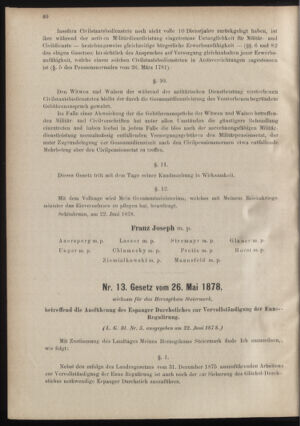 Verordnungsblatt für den Dienstbereich des k.k. Ackerbau-Ministeriums. Red. im k.k. Ackerbau-Ministerium 18780816 Seite: 4