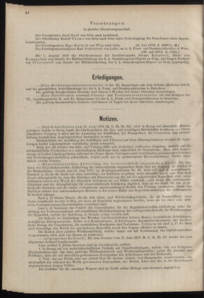 Verordnungsblatt für den Dienstbereich des k.k. Ackerbau-Ministeriums. Red. im k.k. Ackerbau-Ministerium 18780816 Seite: 8