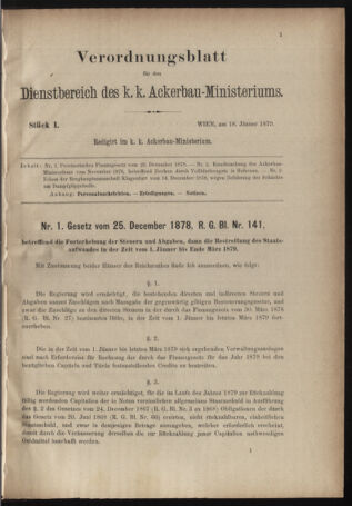 Verordnungsblatt für den Dienstbereich des k.k. Ackerbau-Ministeriums. Red. im k.k. Ackerbau-Ministerium