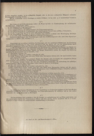 Verordnungsblatt für den Dienstbereich des k.k. Ackerbau-Ministeriums. Red. im k.k. Ackerbau-Ministerium 18790118 Seite: 9