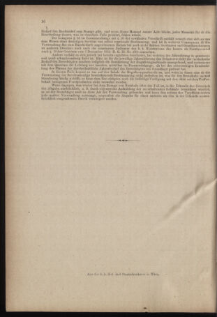 Verordnungsblatt für den Dienstbereich des k.k. Ackerbau-Ministeriums. Red. im k.k. Ackerbau-Ministerium 18790203 Seite: 6