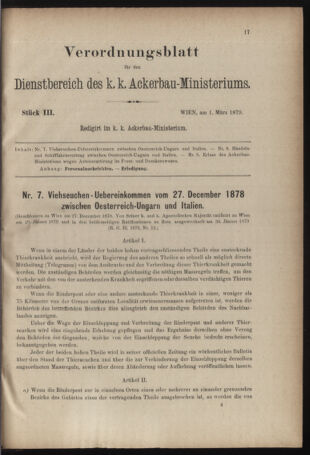 Verordnungsblatt für den Dienstbereich des k.k. Ackerbau-Ministeriums. Red. im k.k. Ackerbau-Ministerium