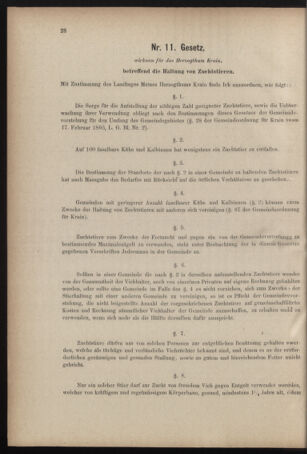 Verordnungsblatt für den Dienstbereich des k.k. Ackerbau-Ministeriums. Red. im k.k. Ackerbau-Ministerium 18790401 Seite: 2