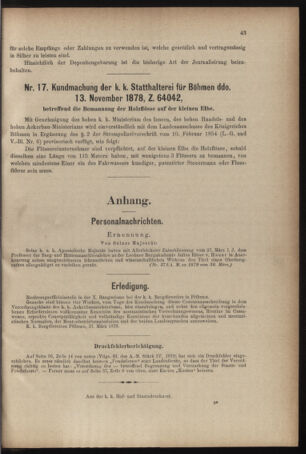 Verordnungsblatt für den Dienstbereich des k.k. Ackerbau-Ministeriums. Red. im k.k. Ackerbau-Ministerium 18790406 Seite: 3