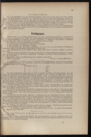 Verordnungsblatt für den Dienstbereich des k.k. Ackerbau-Ministeriums. Red. im k.k. Ackerbau-Ministerium 18790613 Seite: 3