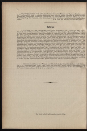 Verordnungsblatt für den Dienstbereich des k.k. Ackerbau-Ministeriums. Red. im k.k. Ackerbau-Ministerium 18790806 Seite: 4