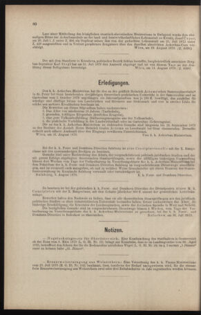 Verordnungsblatt für den Dienstbereich des k.k. Ackerbau-Ministeriums. Red. im k.k. Ackerbau-Ministerium 18790902 Seite: 6