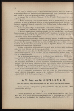 Verordnungsblatt für den Dienstbereich des k.k. Ackerbau-Ministeriums. Red. im k.k. Ackerbau-Ministerium 18791001 Seite: 4