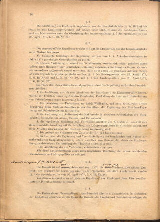 Verordnungsblatt für den Dienstbereich des k.k. Ackerbau-Ministeriums. Red. im k.k. Ackerbau-Ministerium 18800115 Seite: 16