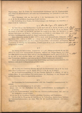 Verordnungsblatt für den Dienstbereich des k.k. Ackerbau-Ministeriums. Red. im k.k. Ackerbau-Ministerium 18800115 Seite: 17